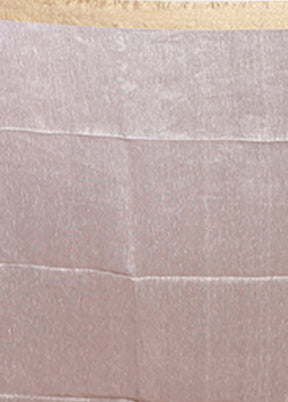 White Matka Silk Saree With Blouse Piece