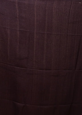 Purple Handloom Matka Pure Silk Saree With Blouse Piece