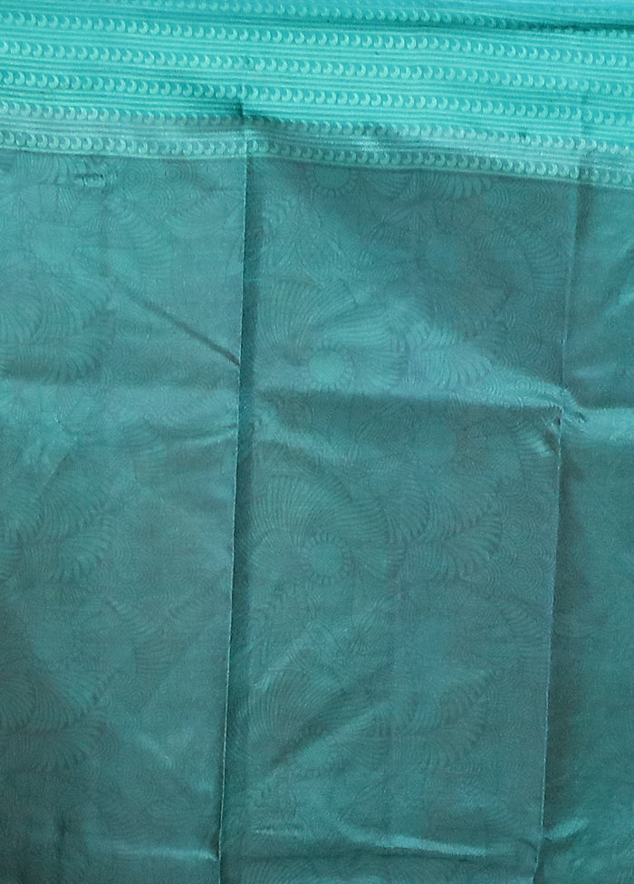 Cream Printed Silk Saree Without Blouse Piece