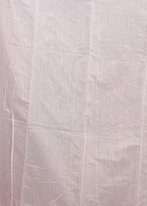 White Jamdani Cotton Saree Without Blouse Piece