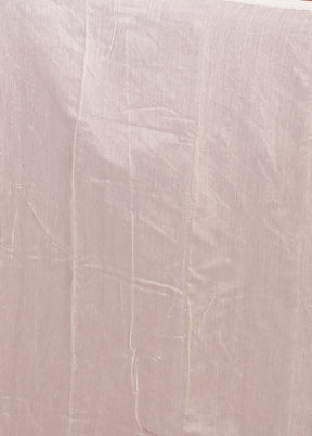 White Jamdani Cotton Saree Without Blouse Piece