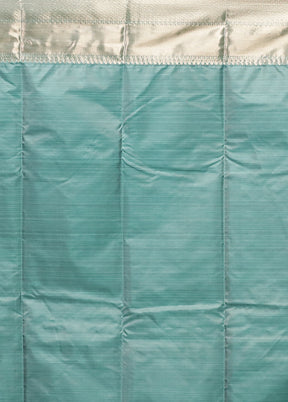 Green Kanjivaram Silk Saree With Blouse Piece