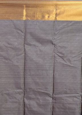 Black Kanjivaram Silk Saree With Blouse Piece