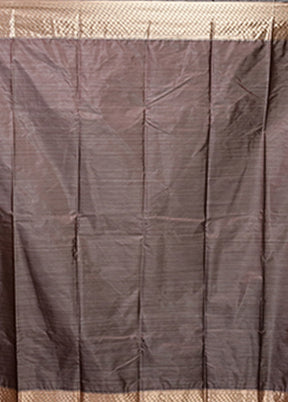 Cream Kanjivaram Silk Saree With Blouse Piece