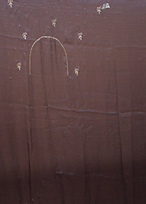 Blue Tissue Silk Saree With Blouse Piece