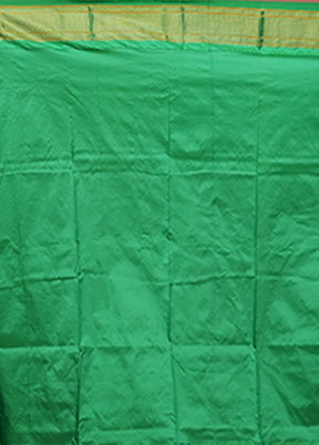 Purple Handloom Kanjivaram Pure Silk Saree With Blouse Piece