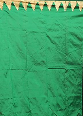 Purple Kanjivaram Silk Saree With Blouse Piece