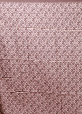 Pink Tussar Silk Saree With Blouse Piece