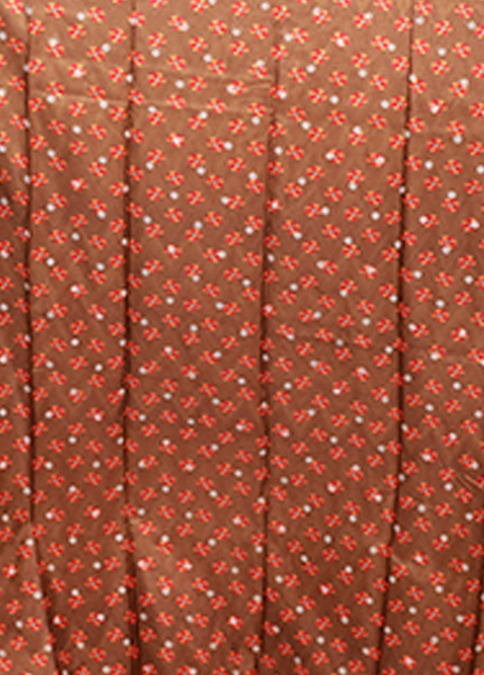 Green Tussar Silk Saree With Blouse Piece