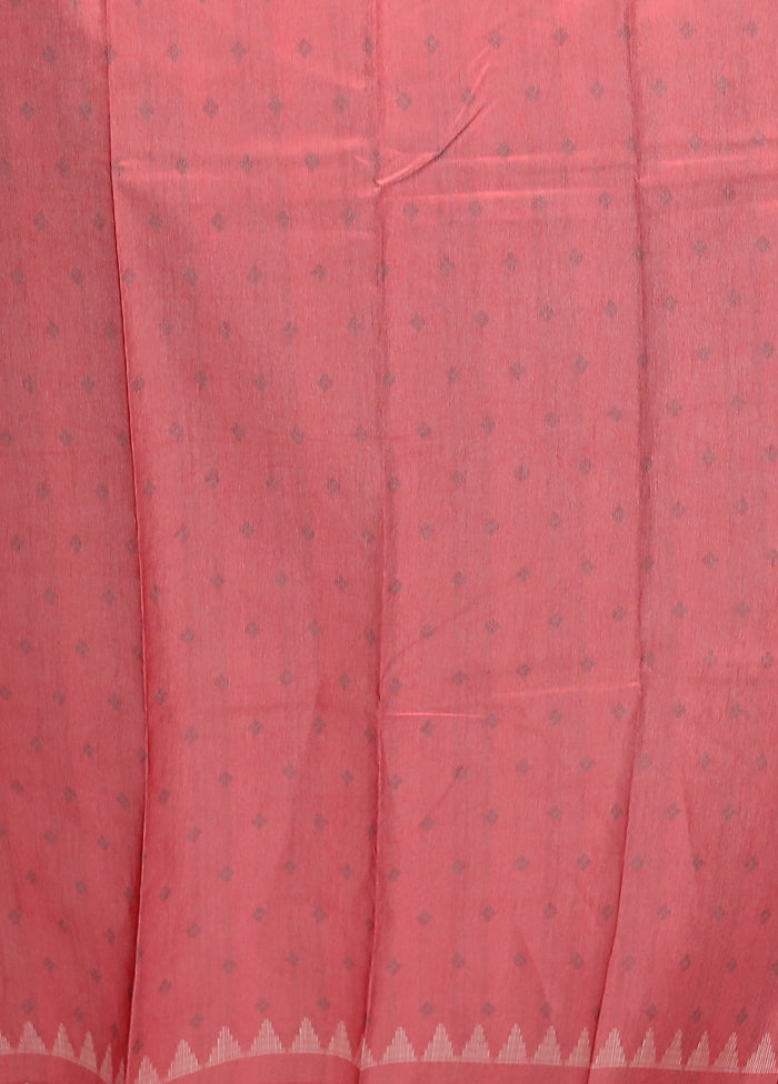 White Dupion Silk Saree With Blouse Piece