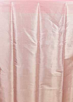 Cream Organza Saree With Blouse Piece