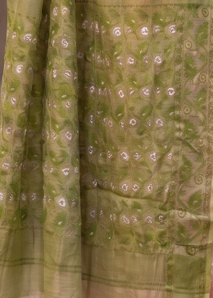 Cream Jamdani Cotton Saree Without Blouse Piece