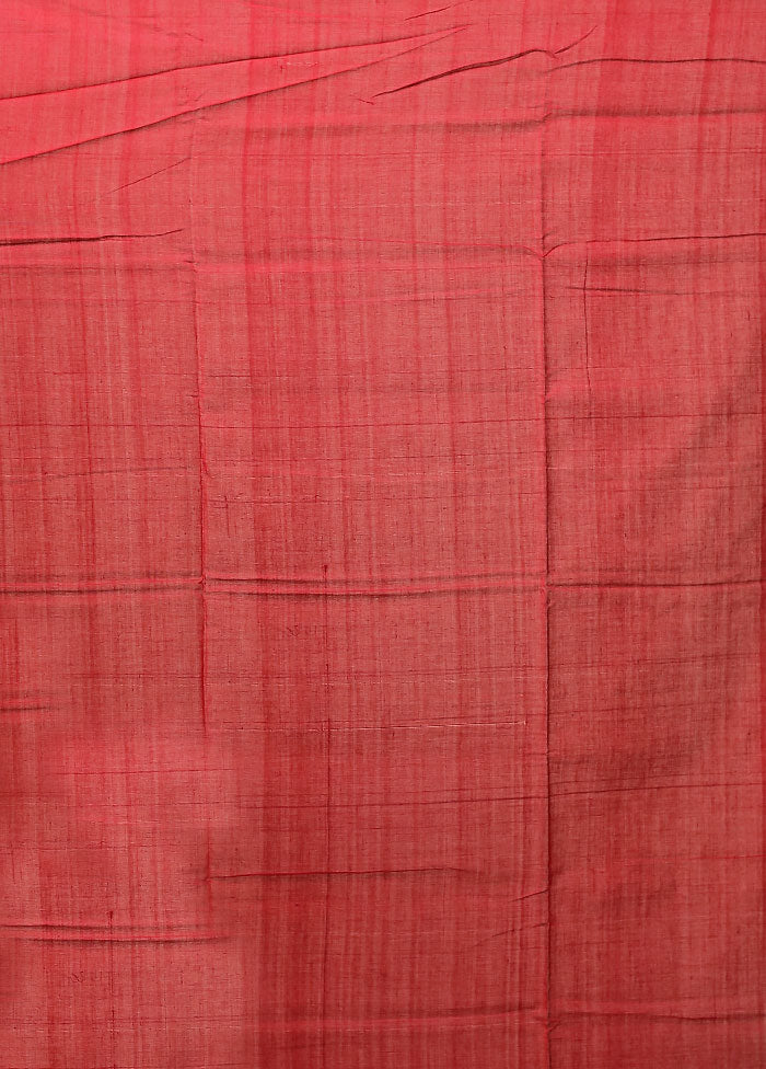 Blue Handloom Bomkai Pure Silk Saree With Blouse Piece