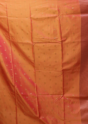 Green Bomkai Silk Saree Without Blouse Piece