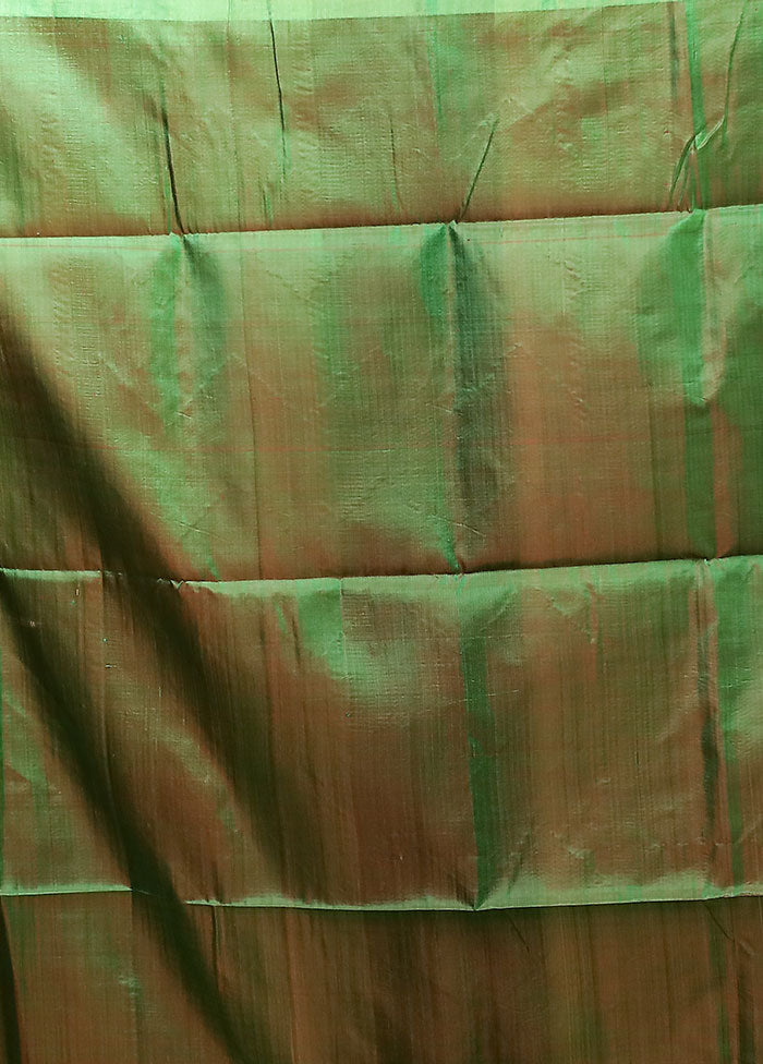 Multicolor Kalakethra Pure Silk Saree With Blouse Piece