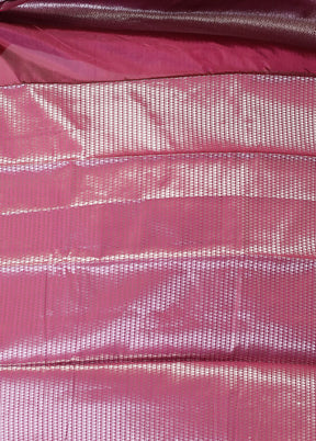 Purple Dupion Silk Saree With Blouse Piece