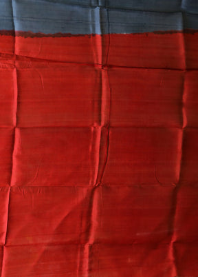 Multicolor Printed Pure Silk Saree Without Blouse Piece