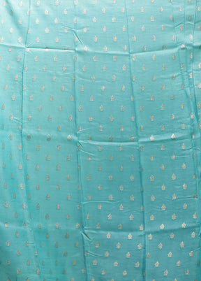 Multicolor Dupion Silk Saree With Blouse Piece