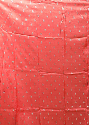 Multicolor Dupion Silk Saree With Blouse Piece