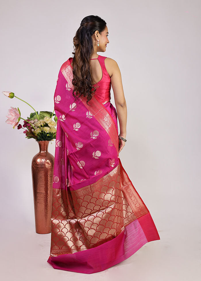 Tohfa Duo – Pink Baluchari & Pink Cotton Sarees