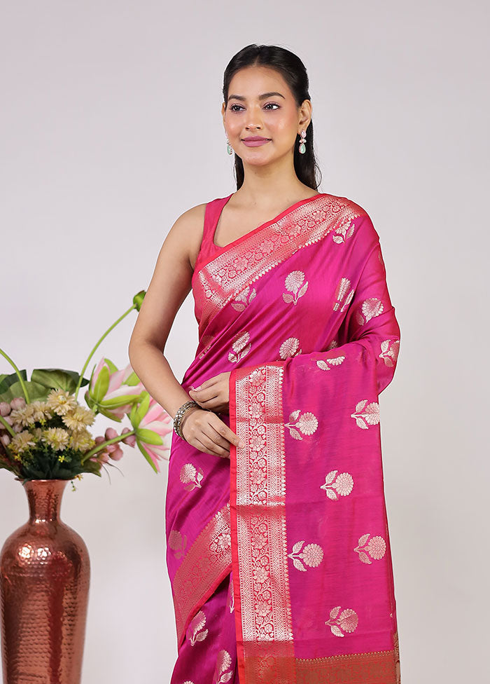 Tohfa Duo – Pink Baluchari & Pink Cotton Sarees