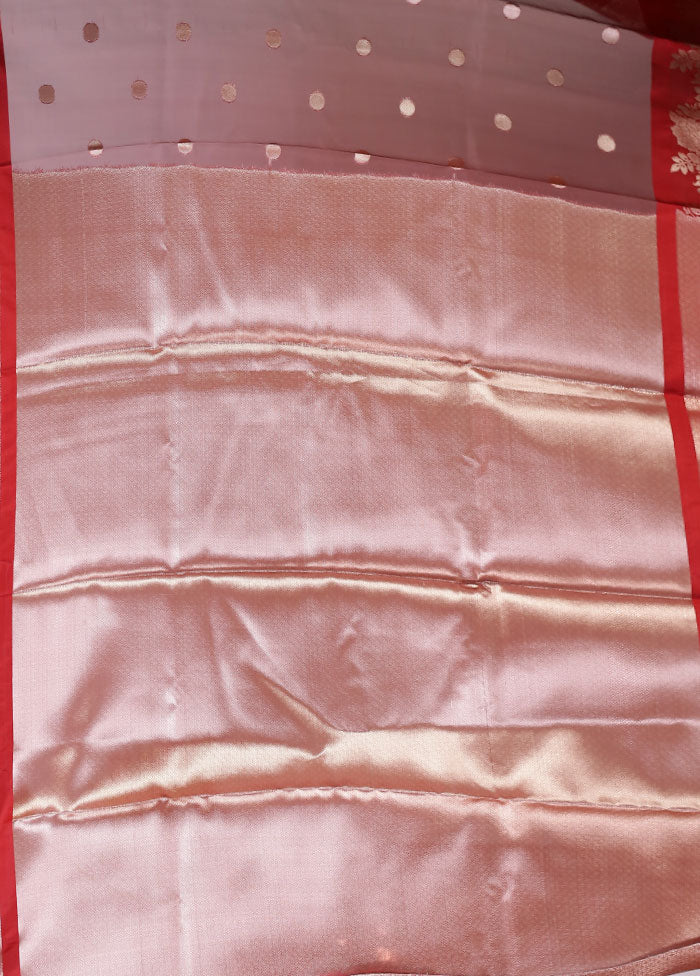 Maroon Organza Saree With Blouse Piece