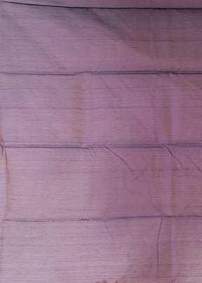 Purple Handloom Chanderi Pure Silk Saree With Blouse Piece