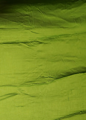 Green Printed Pure Silk Saree With Blouse Piece
