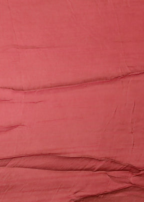 Pink Printed Pure Silk Saree With Blouse Piece