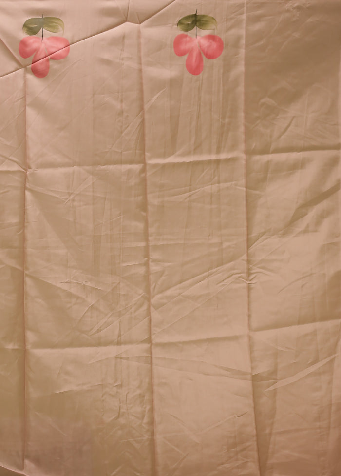 Pink Organza Saree With Blouse Piece
