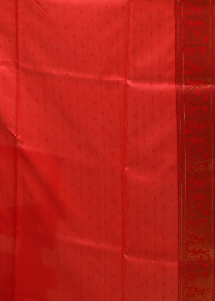 Green Baluchari Silk Saree With Blouse Piece