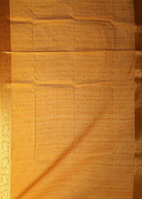 White Dupion Silk Saree With Blouse Piece