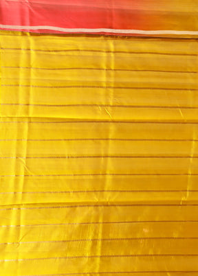 Pink Handloom Dupion Pure Silk Saree With Blouse Piece