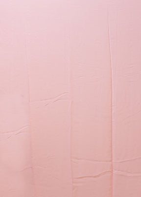 Pink Handloom Pure Georgette Saree With Blouse Piece