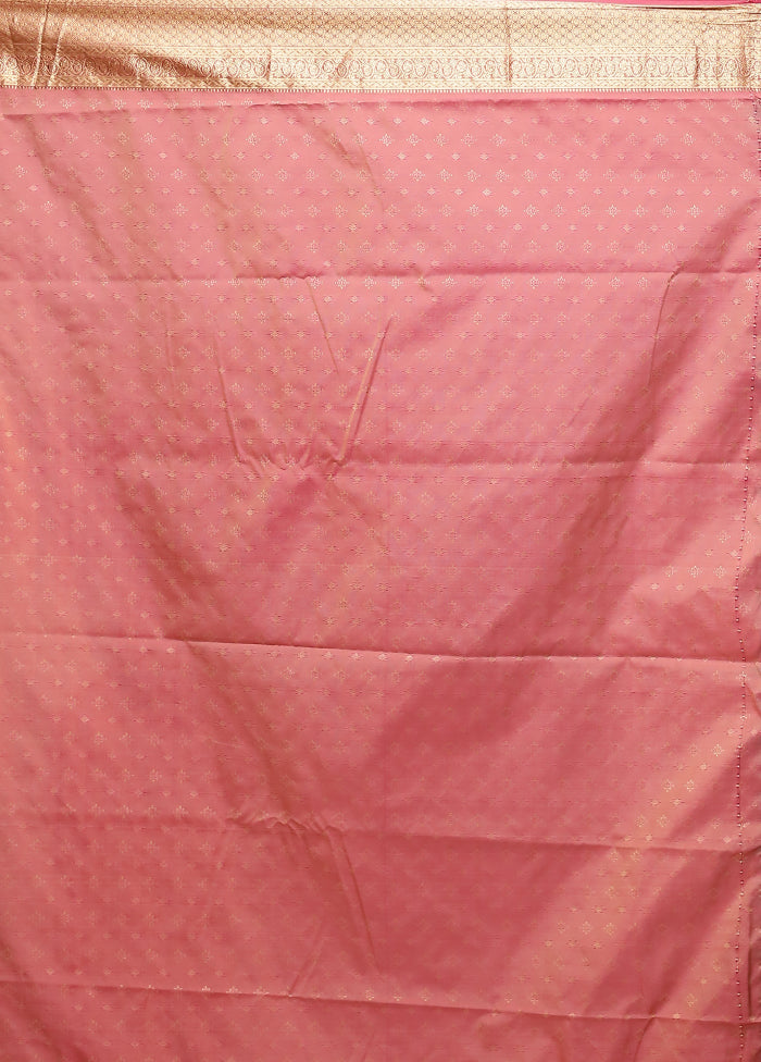 Cream Kanjivaram Silk Saree With Blouse Piece