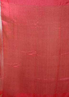 Multicolor Dupion Silk Saree With Blouse Piece