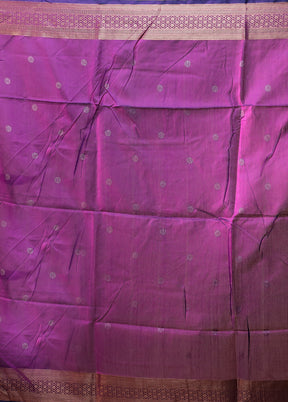 Green Tussar Silk Saree With Blouse Piece