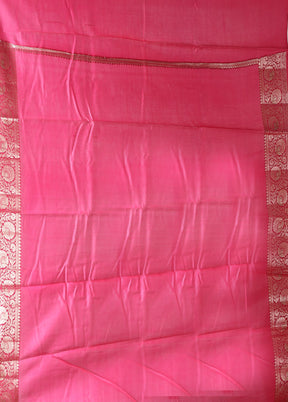 Purple Dupion Silk Saree With Blouse Piece