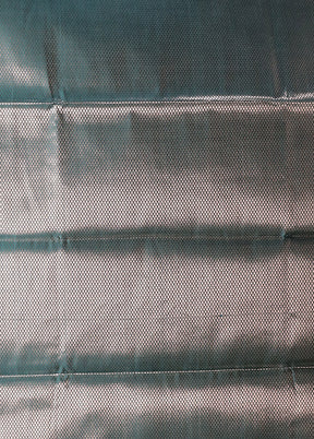 Green Dupion Silk Saree With Blouse Piece