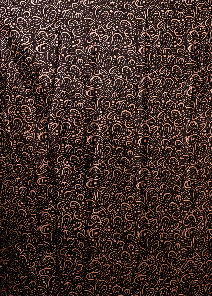 Multicolor Printed Silk Saree Without Blouse Piece