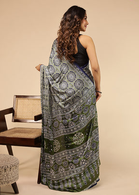 Gulaabi Shimmer Duo – Pink Baluchari & Multicolor Modal Silk Sarees