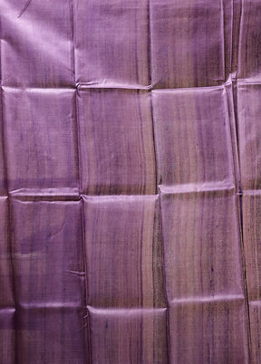 Cream Handloom Tussar Pure Silk Saree With Blouse Piece