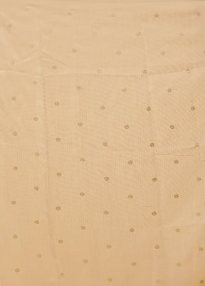 Grey Pure Cotton Saree With Blouse Piece