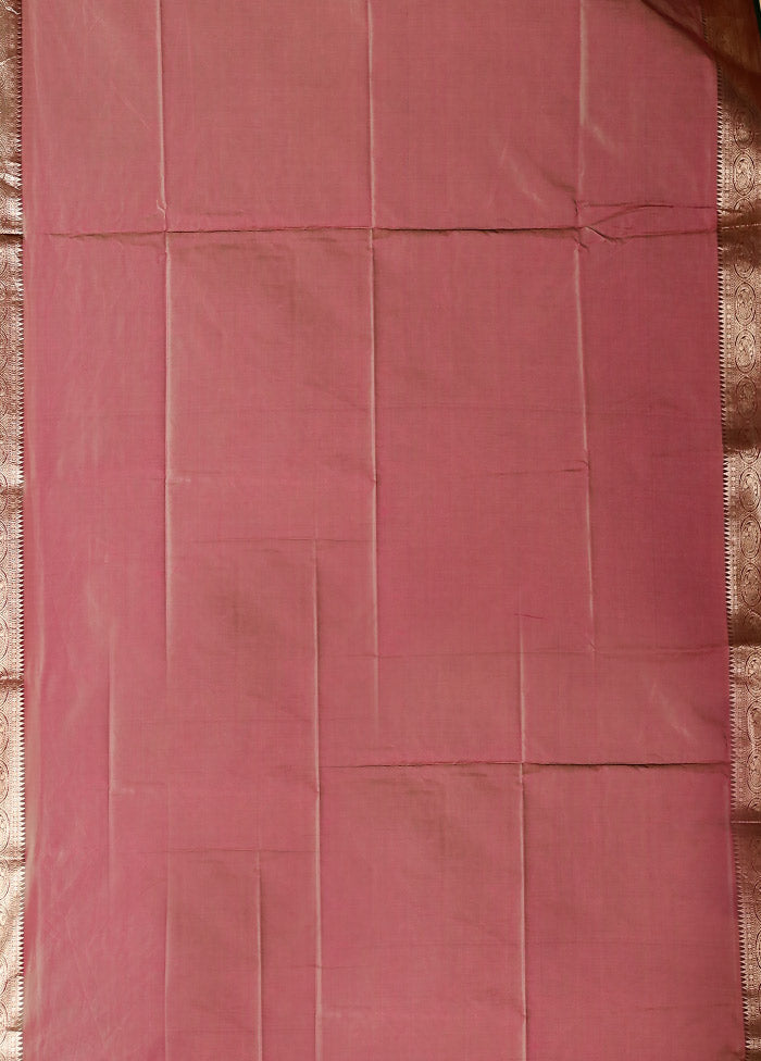 Multicolor Kalakethra Silk Saree With Blouse Piece