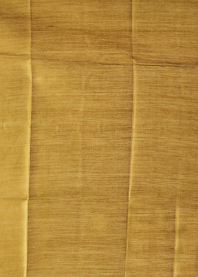 Green Tussar Silk Saree With Blouse Piece