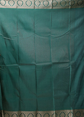 Brown Kanjivaram Silk Saree With Blouse Piece