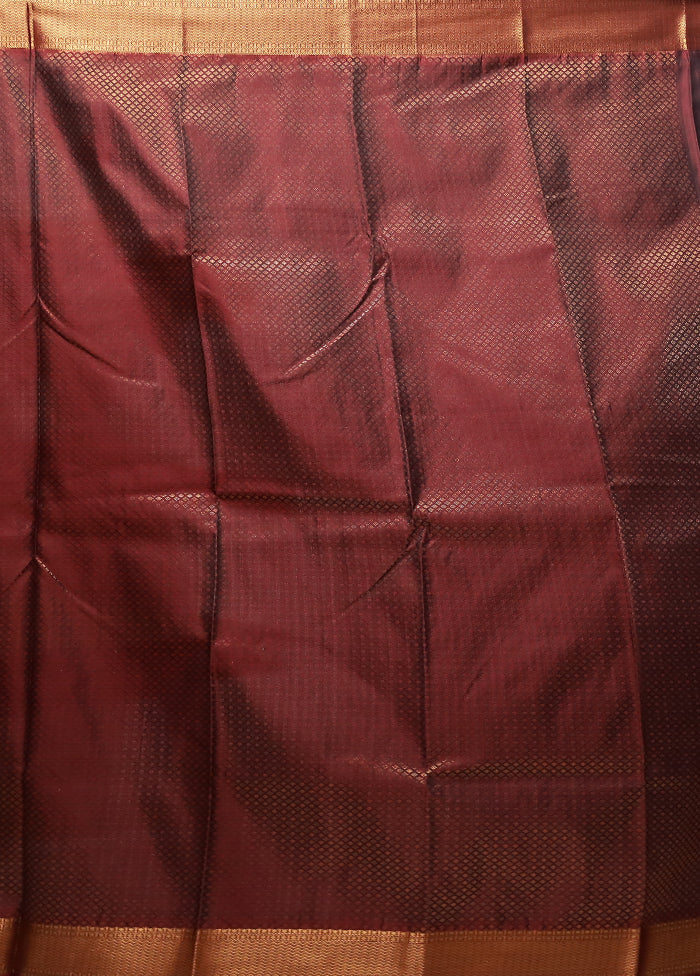 Green Kanjivaram Silk Saree With Blouse Piece