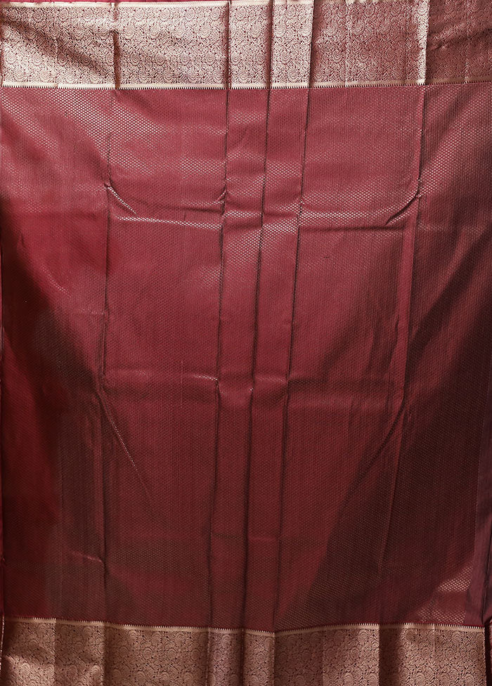 Green Kanjivaram Silk Saree With Blouse Piece