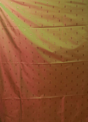 Pink Kanjivaram Silk Saree With Blouse Piece