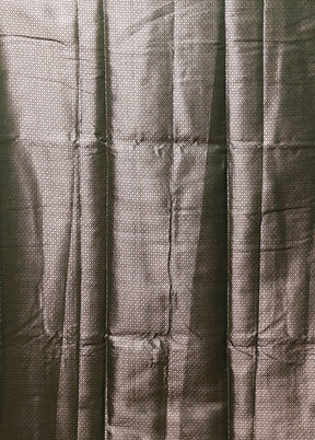 Green Cotton Saree With Blouse Piece